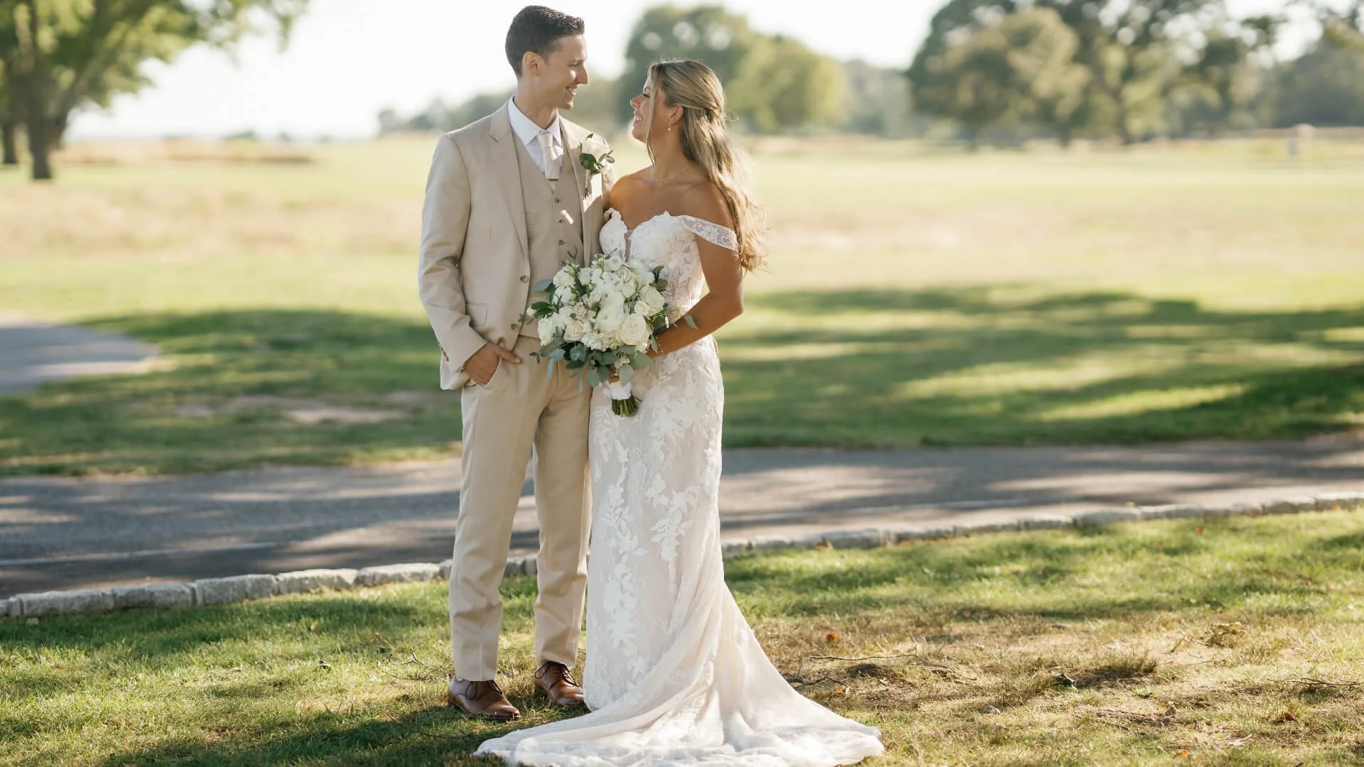 A Cinematic Bellport Country Club Wedding Film | Jen & Rich